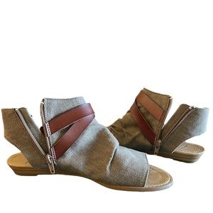 Blowfish Balla Brown Sandals. These shoes are adorable and barely worn.